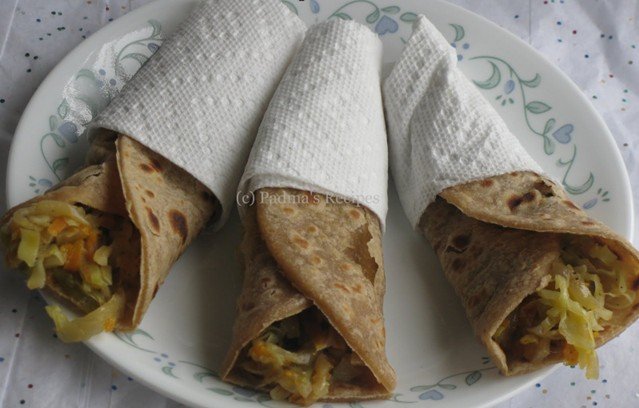 Healthy and Delicious Multigrain Chapati Wraps